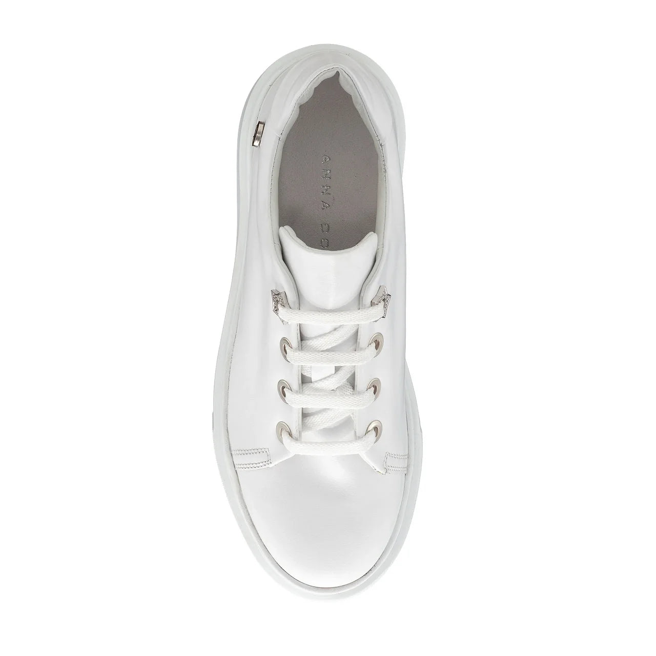 Pantofi Sport Dama 7117 Vitello Alb