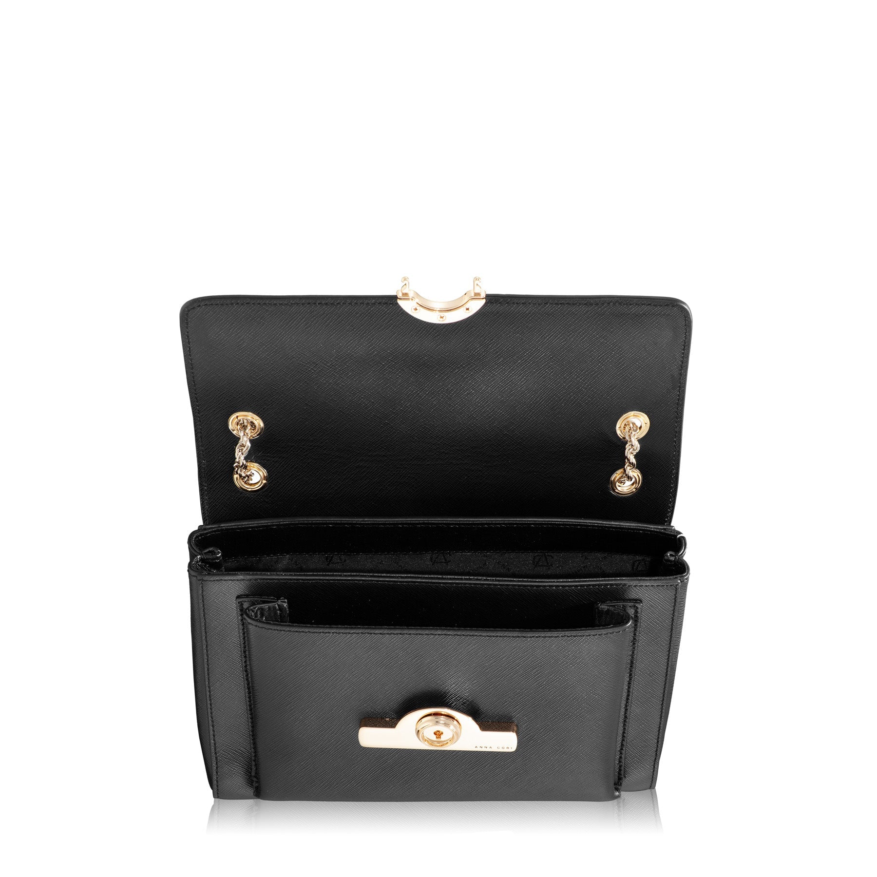 KELLY SAFFIANO NEGRU