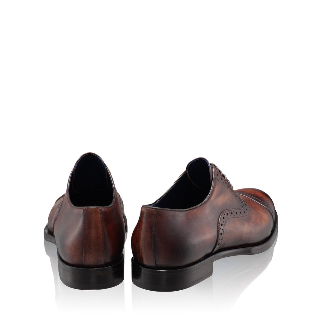 Pantofi Eleganti Barbati 7738 Vitello Maro