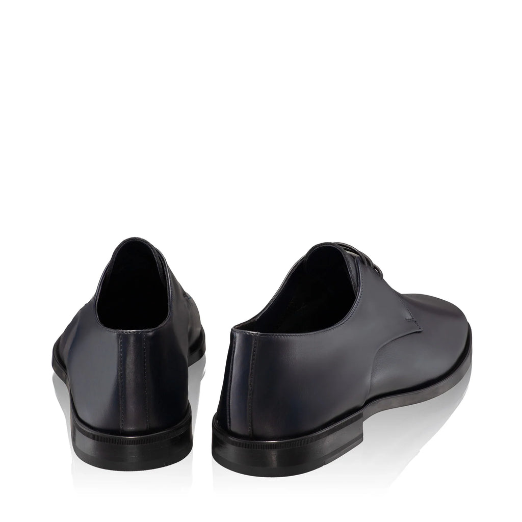 Pantofi Eleganti Barbati 7345 Vitello Blue