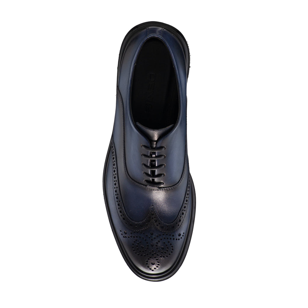 Pantofi Casual Barbati 7322 Vitello Blue
