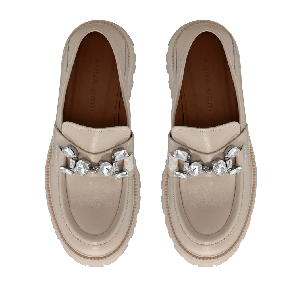 Pantofi Casual Dama 7596 Vitello Panna