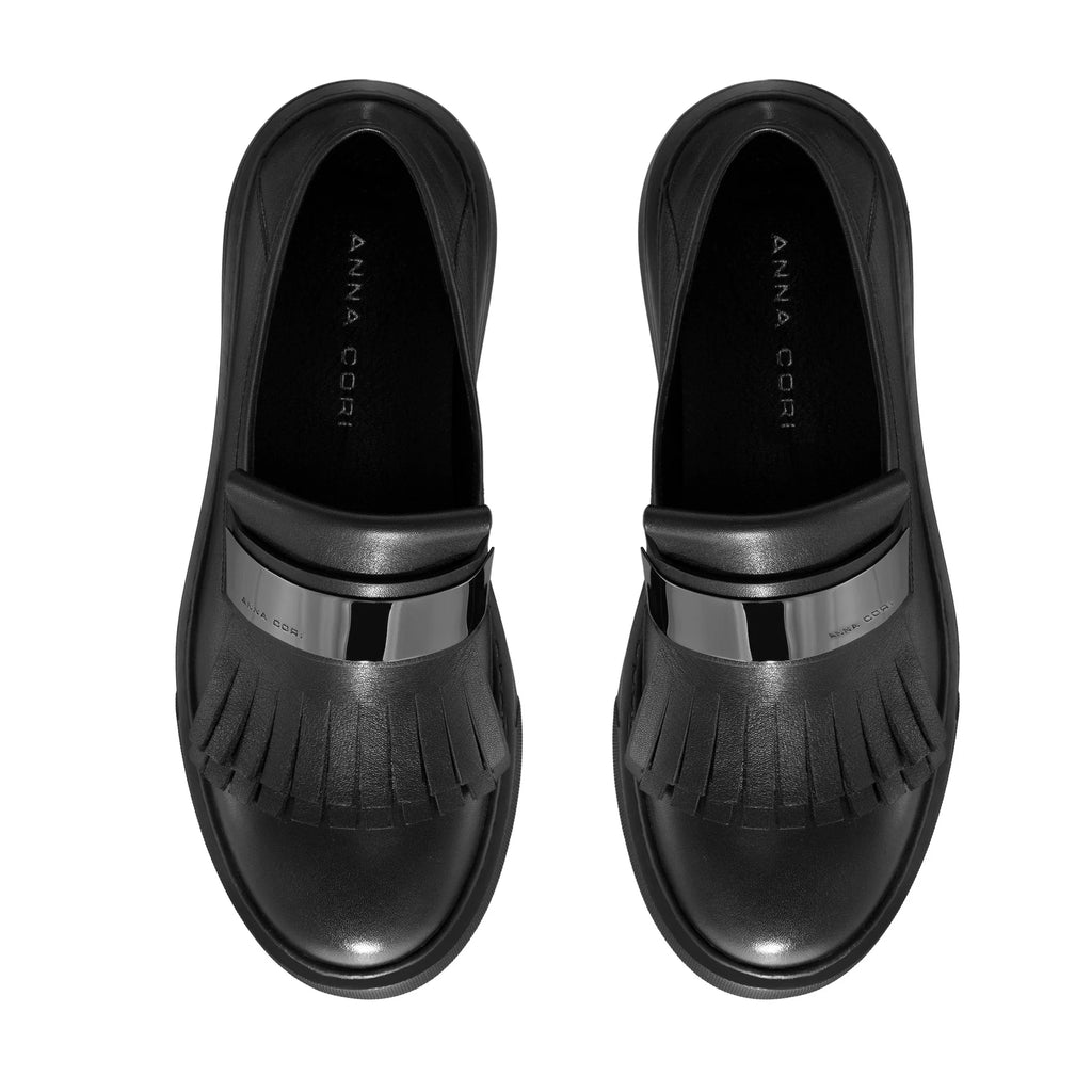 Pantofi Casual Dama 7543 Vitello Negru