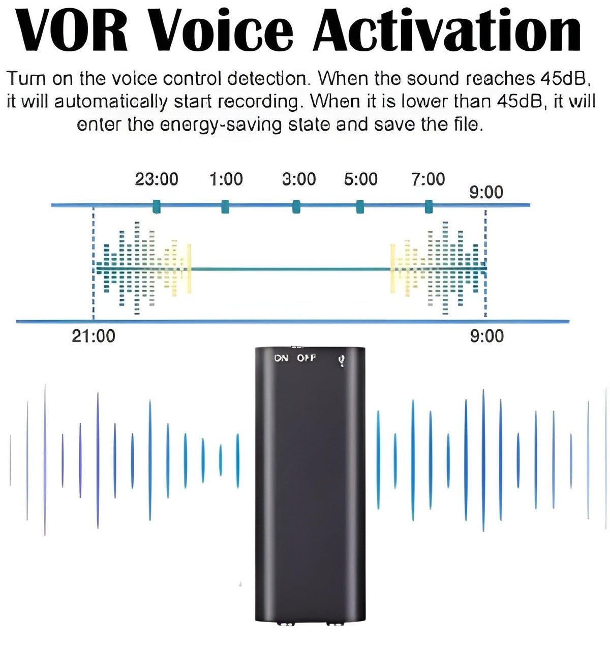 🔥 Mini Voice Recorder – Smart Sound Capture, Compact & Easy to Use, Long Battery Life 🔋
