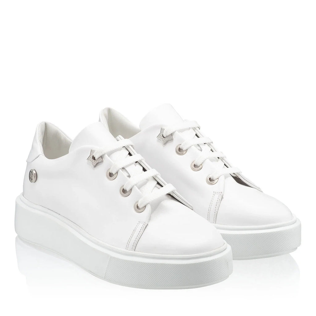 Pantofi Sport Dama 7117 Vitello Alb