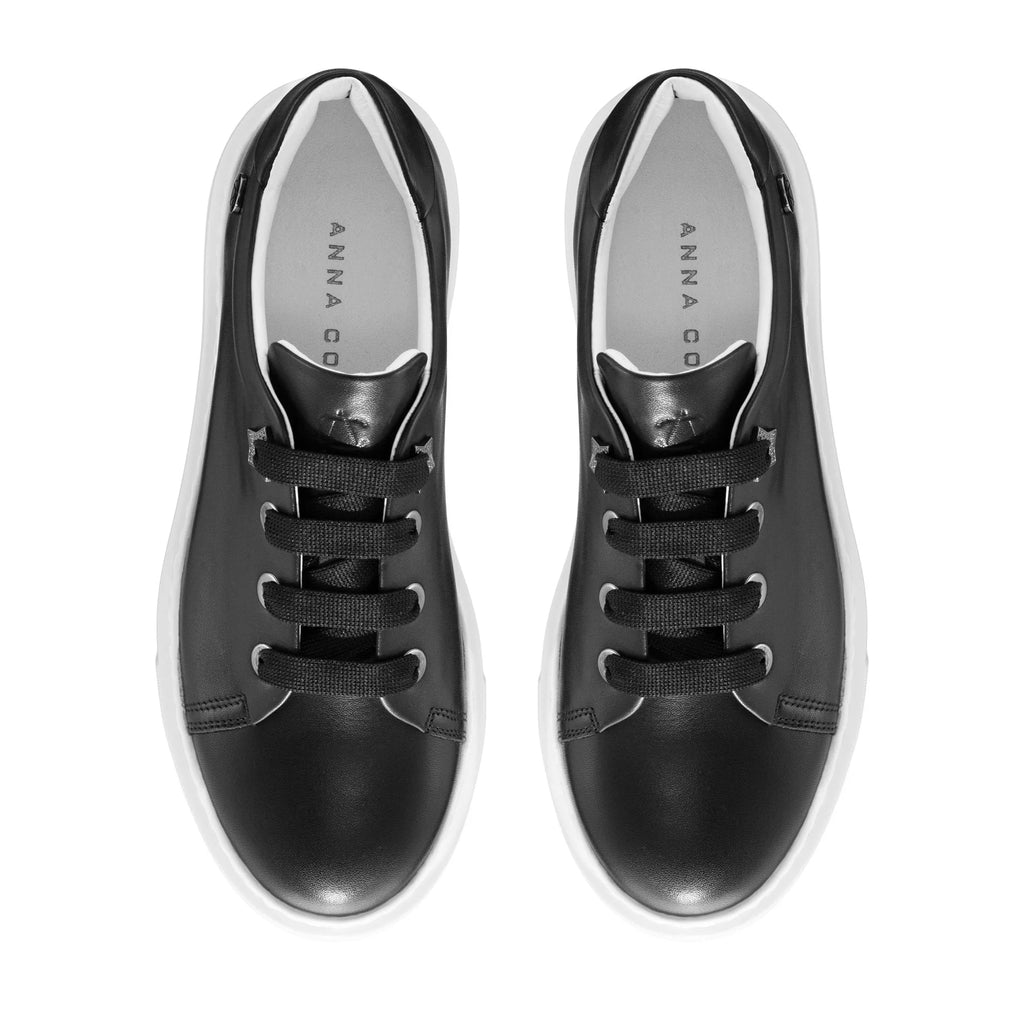 Pantofi Sport Dama 7117 Vitello Negru