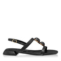 Sandale Dama 5951 Vitello Stamp Negru