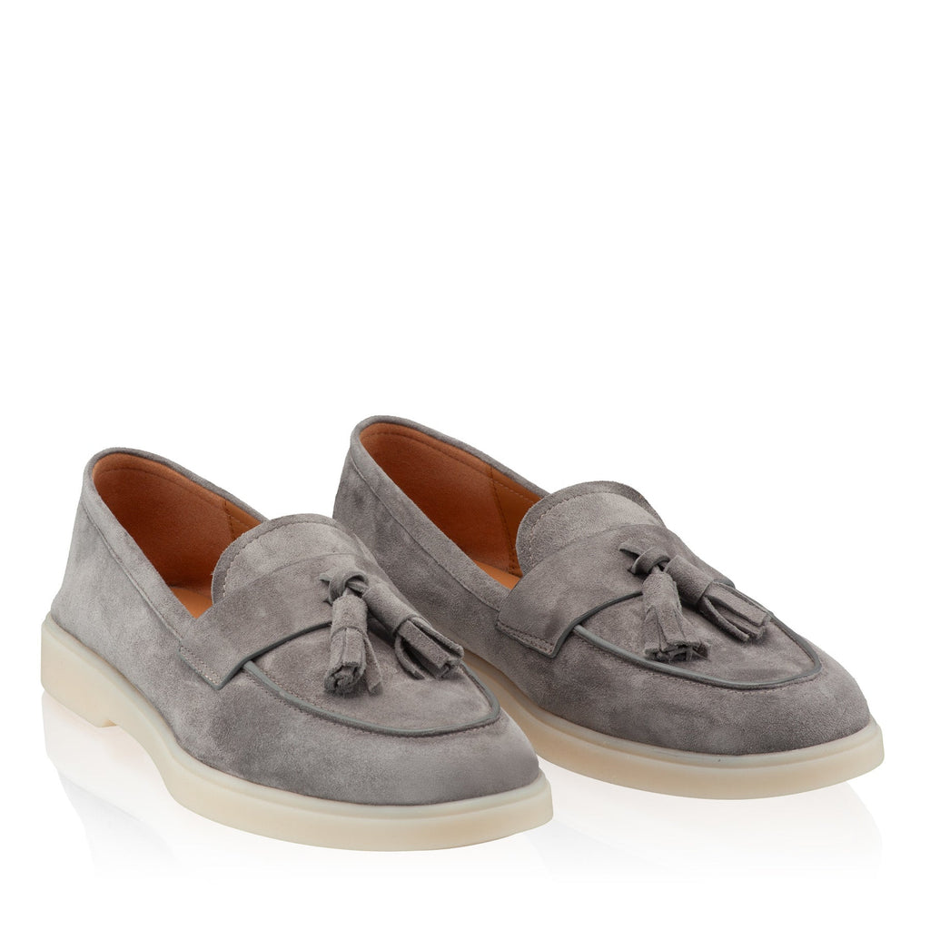 Pantofi Casual Dama 7517 Camoscio Gri
