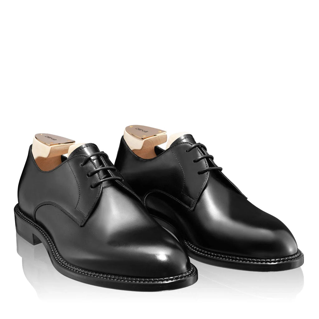 Pantofi Eleganti Barbati 7036 Vitello Negru