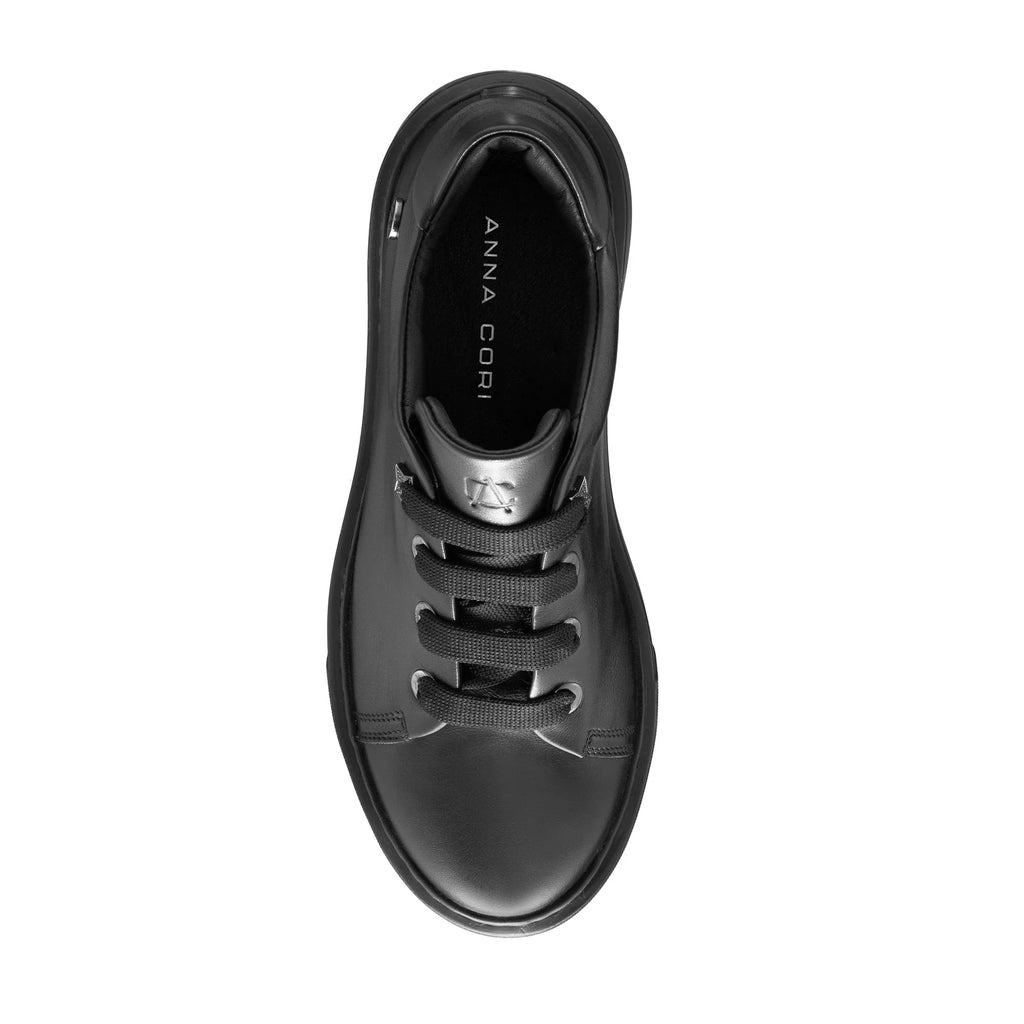 Pantofi Sport Dama 7117 Vitello Negru/negru