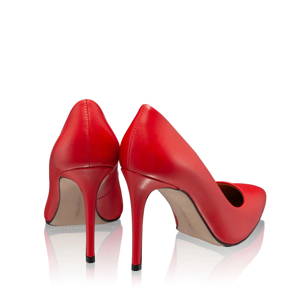 Pantofi Dama Eleganti 7868 Vitello Rosu