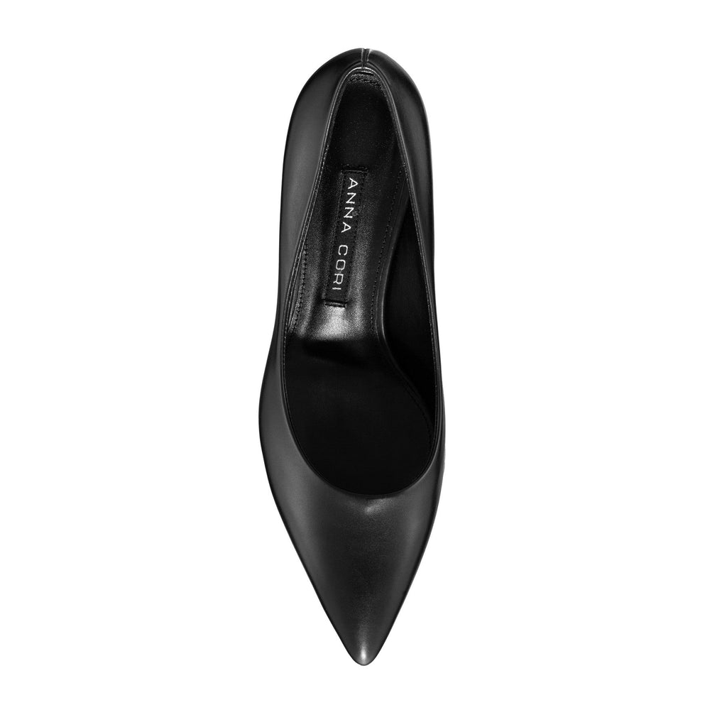 Pantofi Eleganti Dama 7550 Vitello Negru