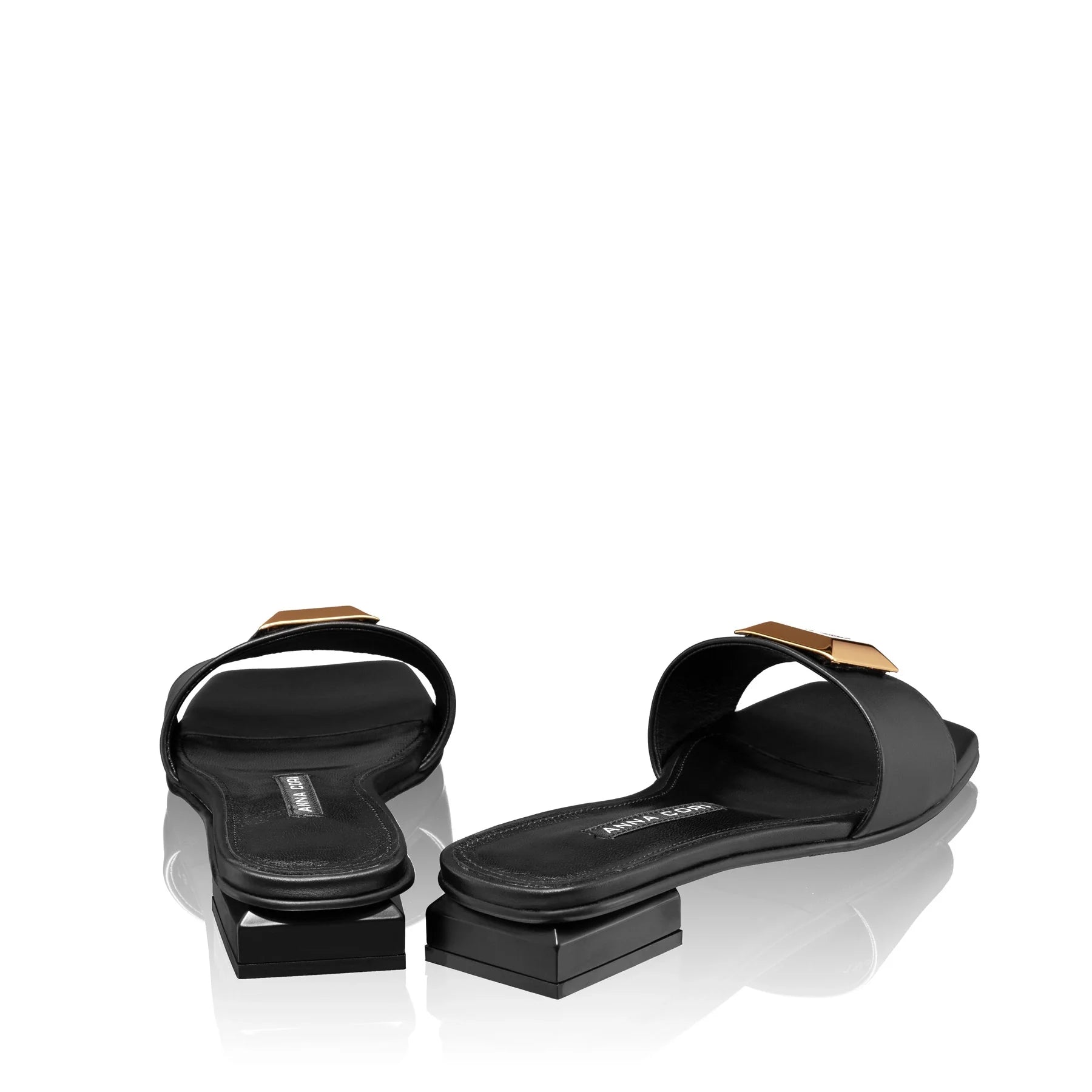 Papuci Dama 7828 Vitello Negru