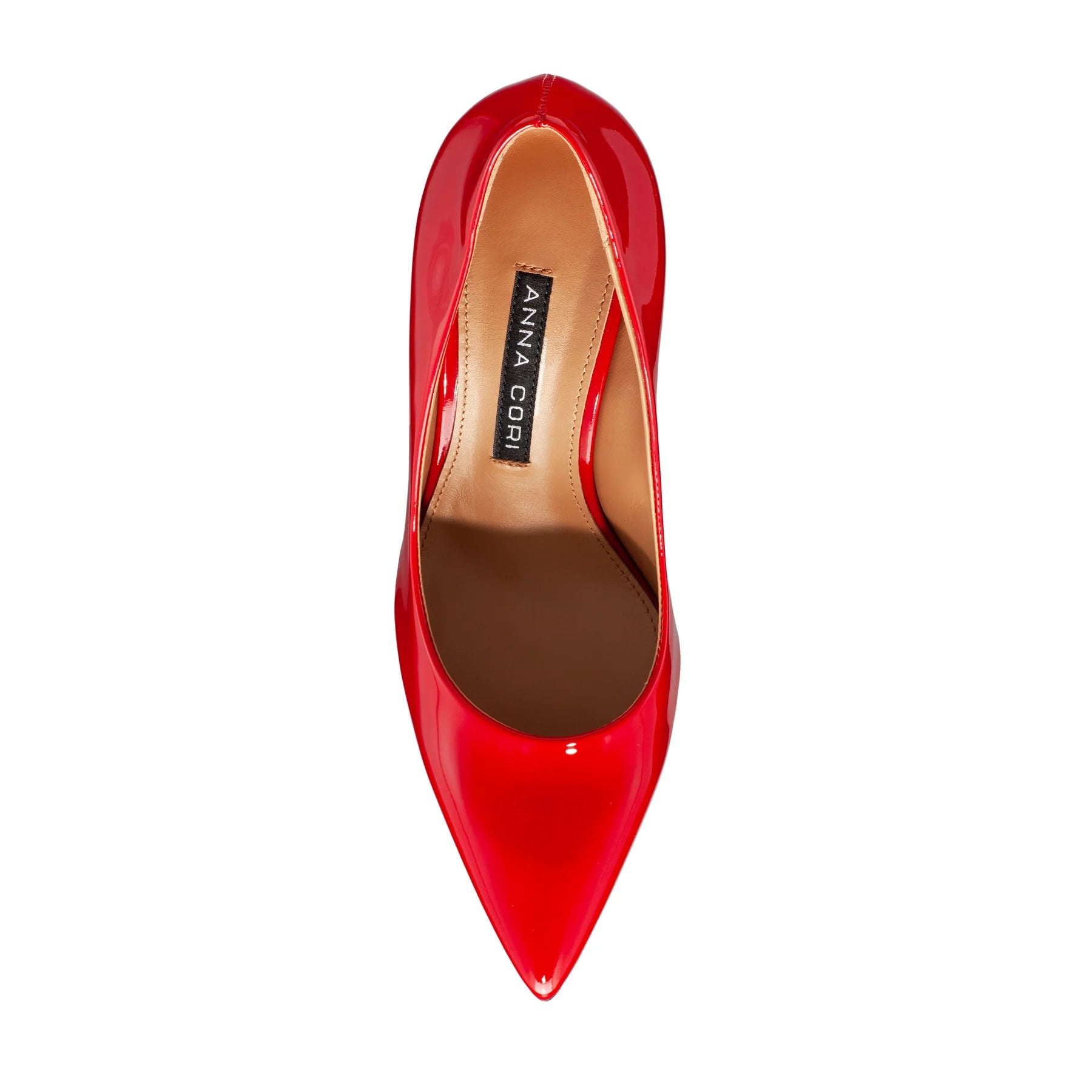 Pantofi Eleganti Dama 8026 Lac Rosu
