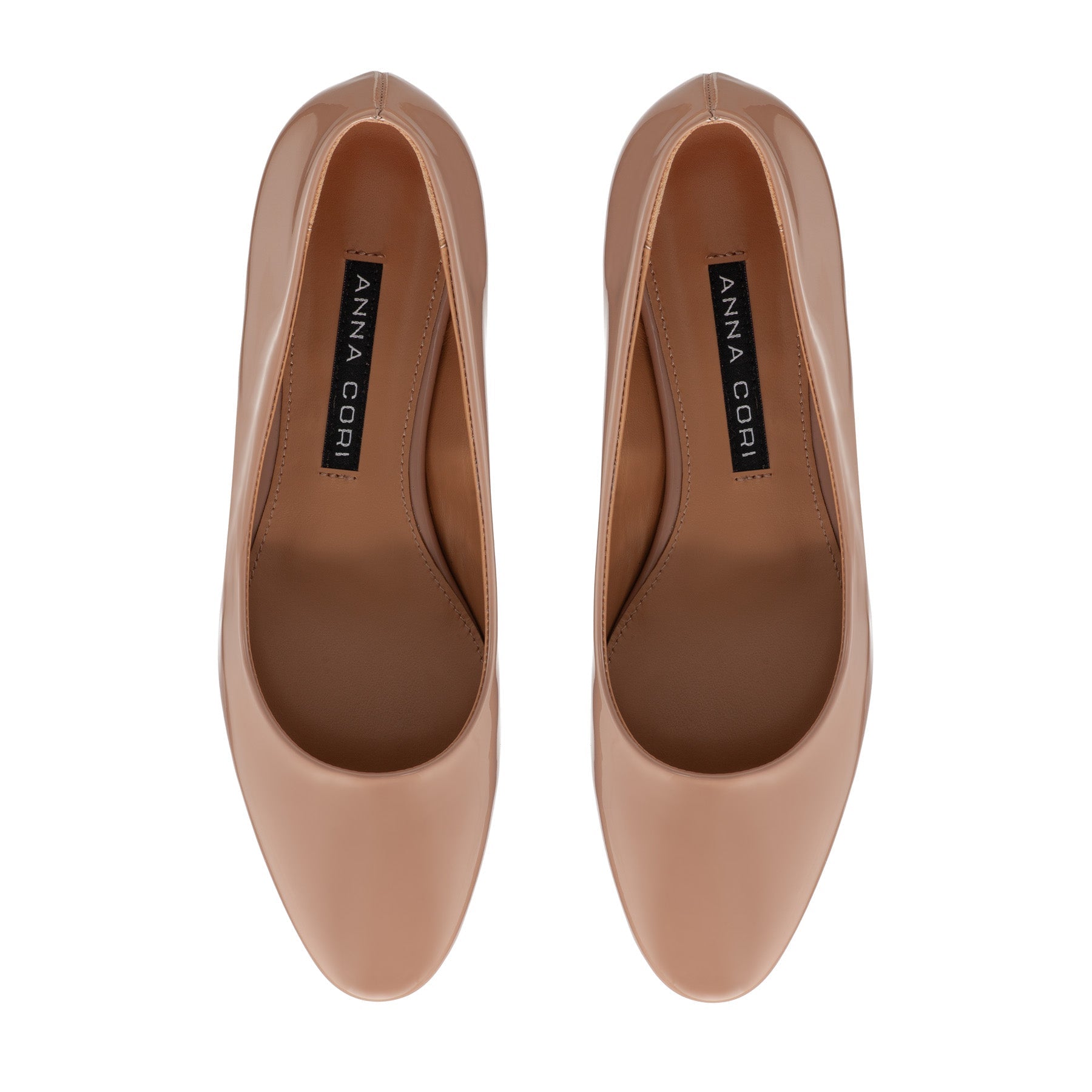 Pantofi Eleganti Dama 8047 Lac Nude