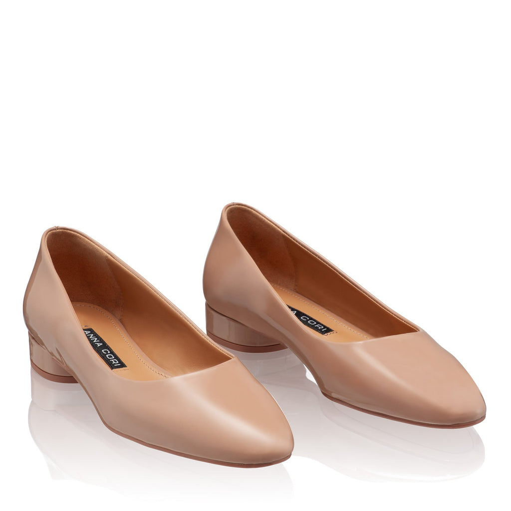 Pantofi Eleganti Dama 8047 Lac Nude