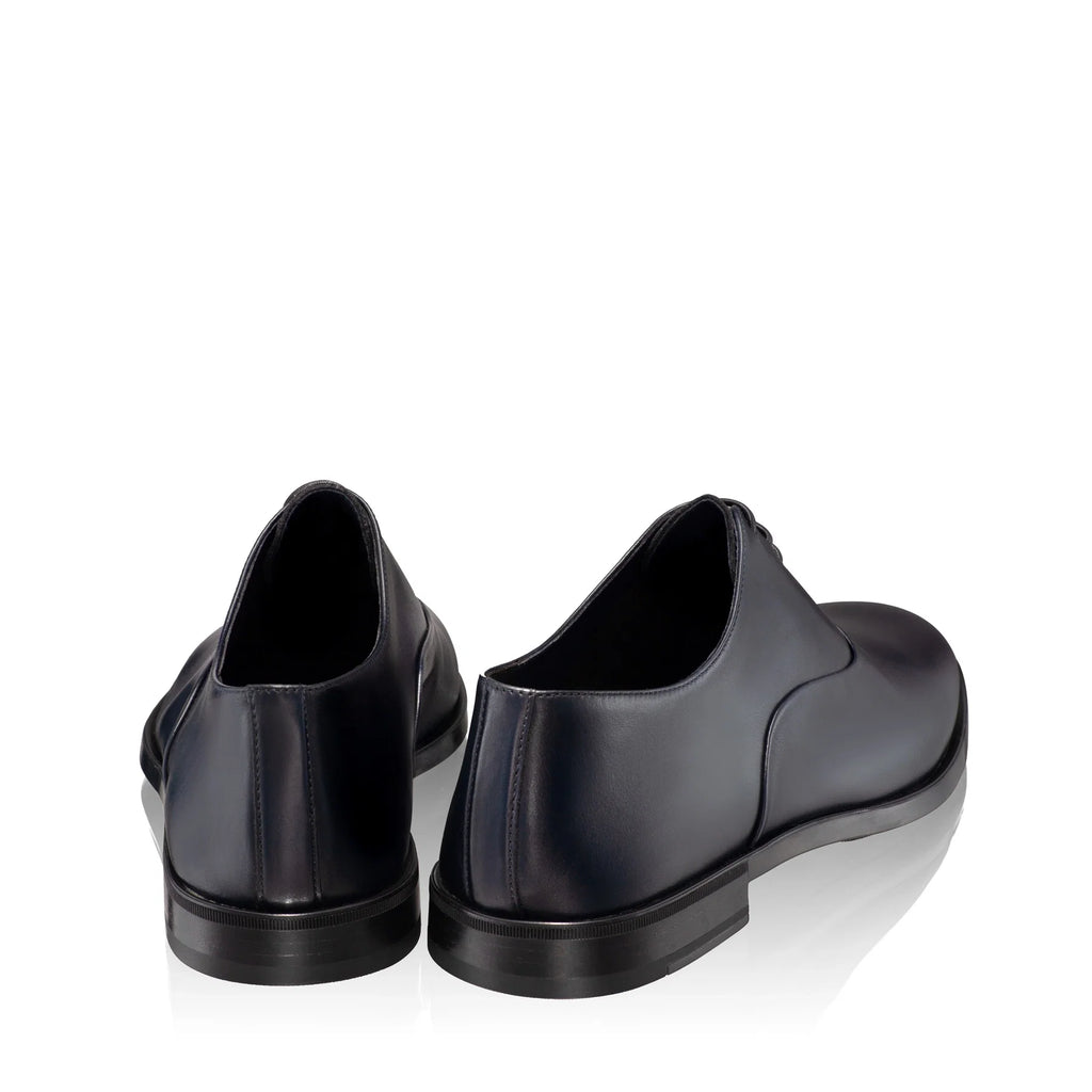 Pantofi Eleganti Barbati 7343 Vitello Blue