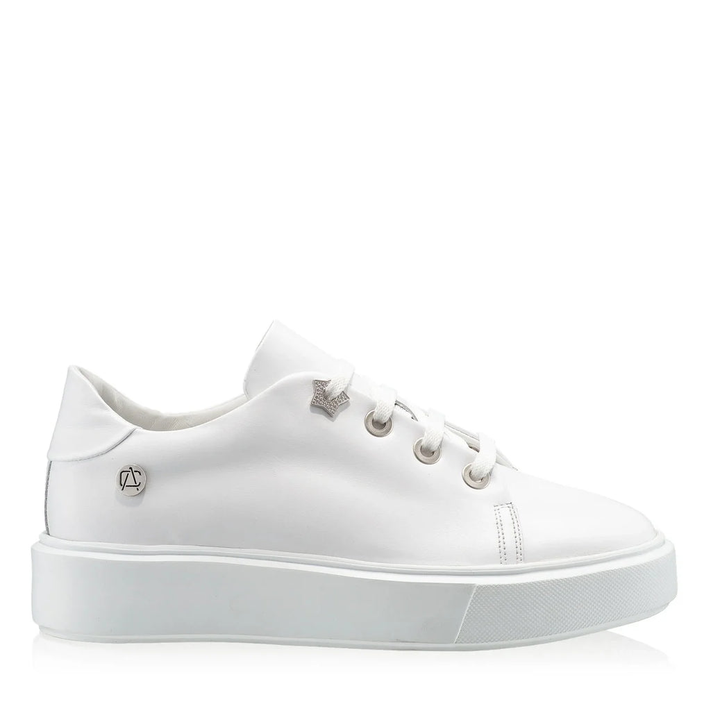 Pantofi Sport Dama 7117 Vitello Alb