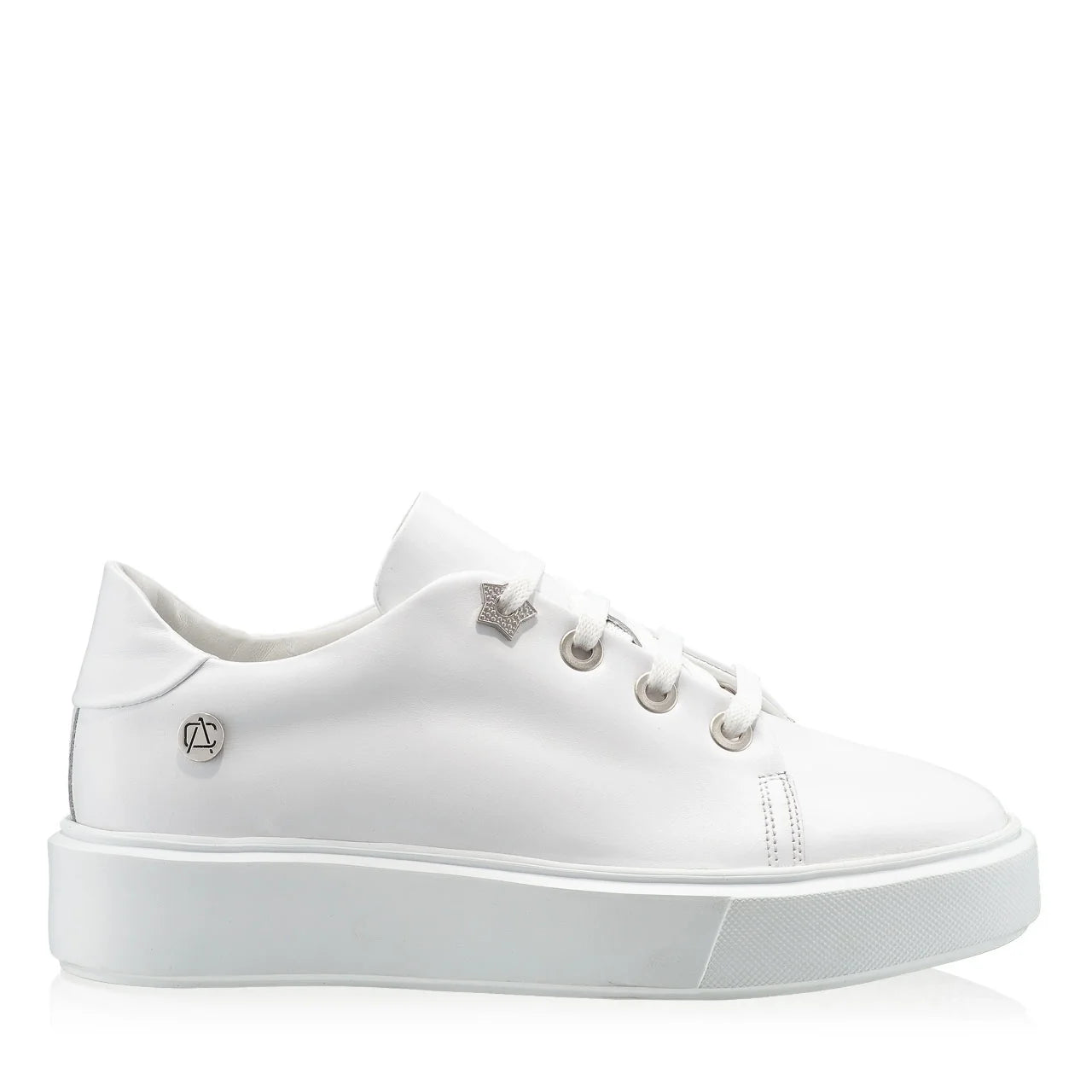 Pantofi Sport Dama 7117 Vitello Alb