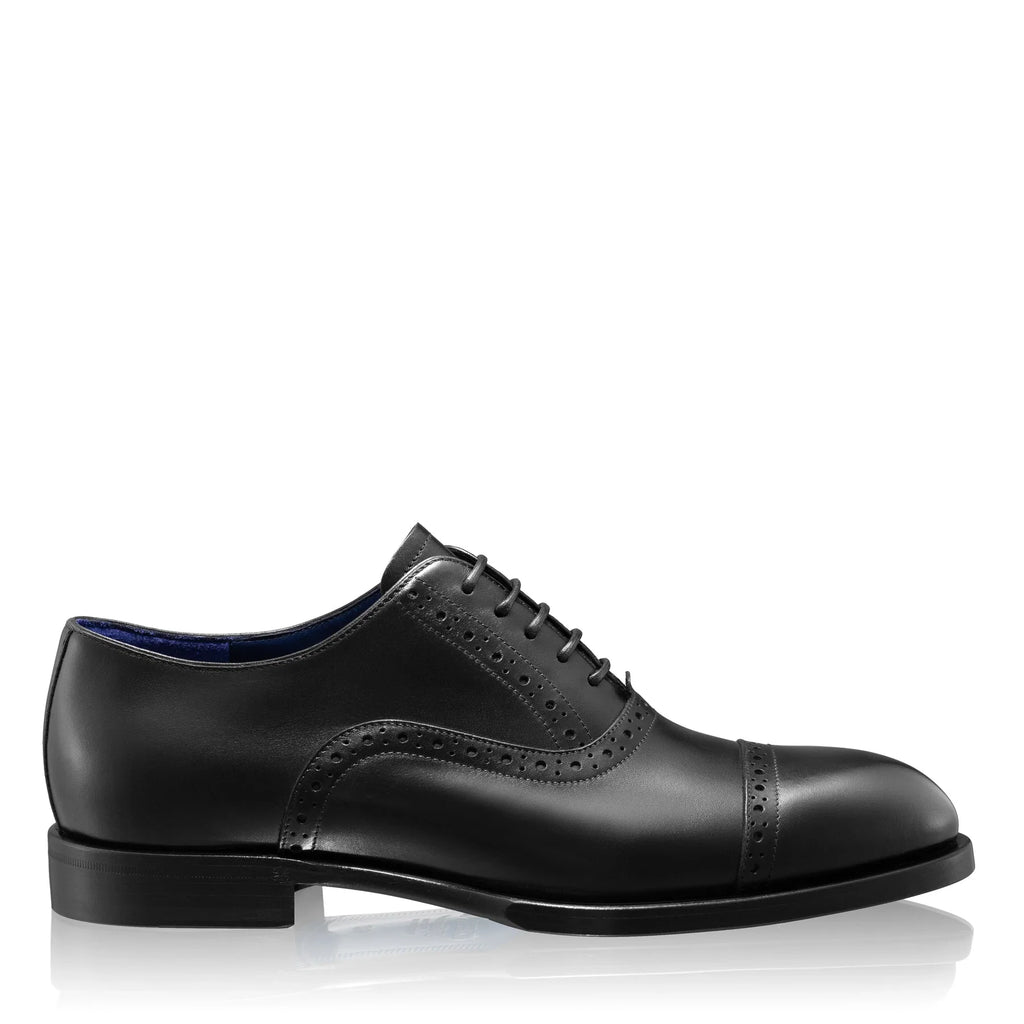 Pantofi Eleganti Barbati 7738 Vitello Negru