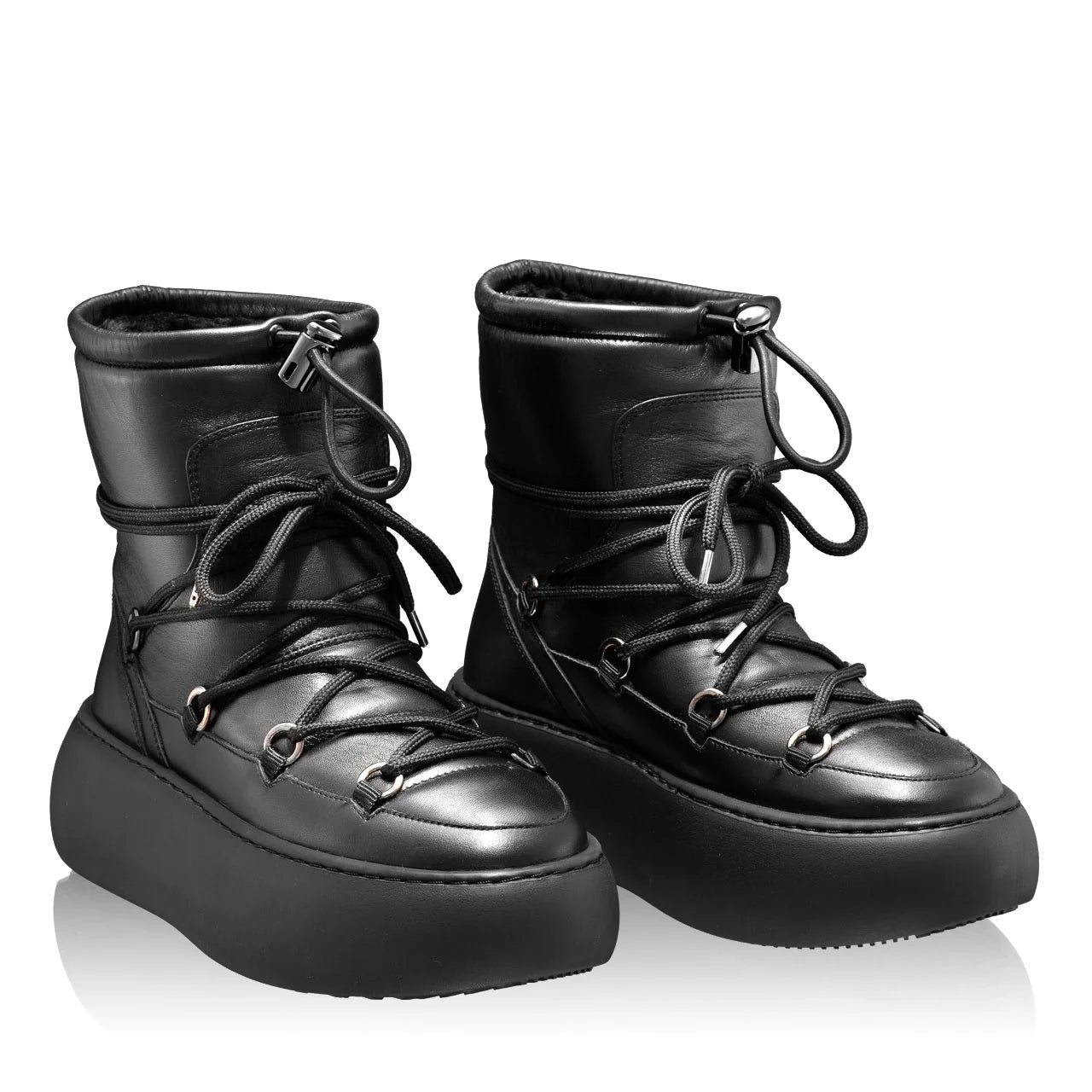 Ghete Dama 7240 Vitello Negru