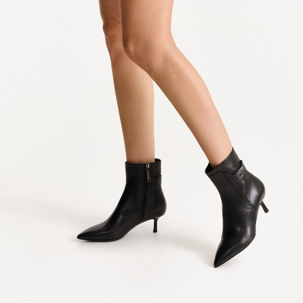 Botine Dama 8194 Vitello Negru