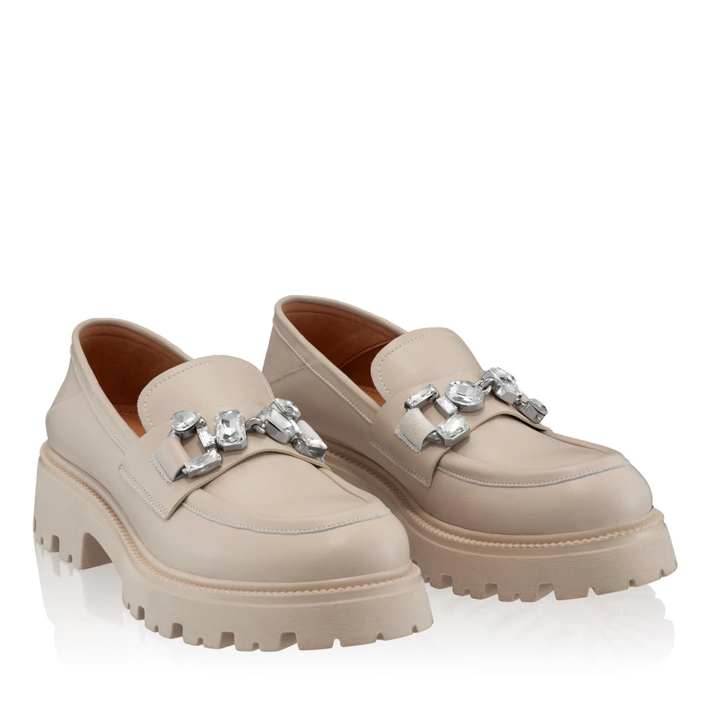 Pantofi Casual Dama 7596 Vitello Panna