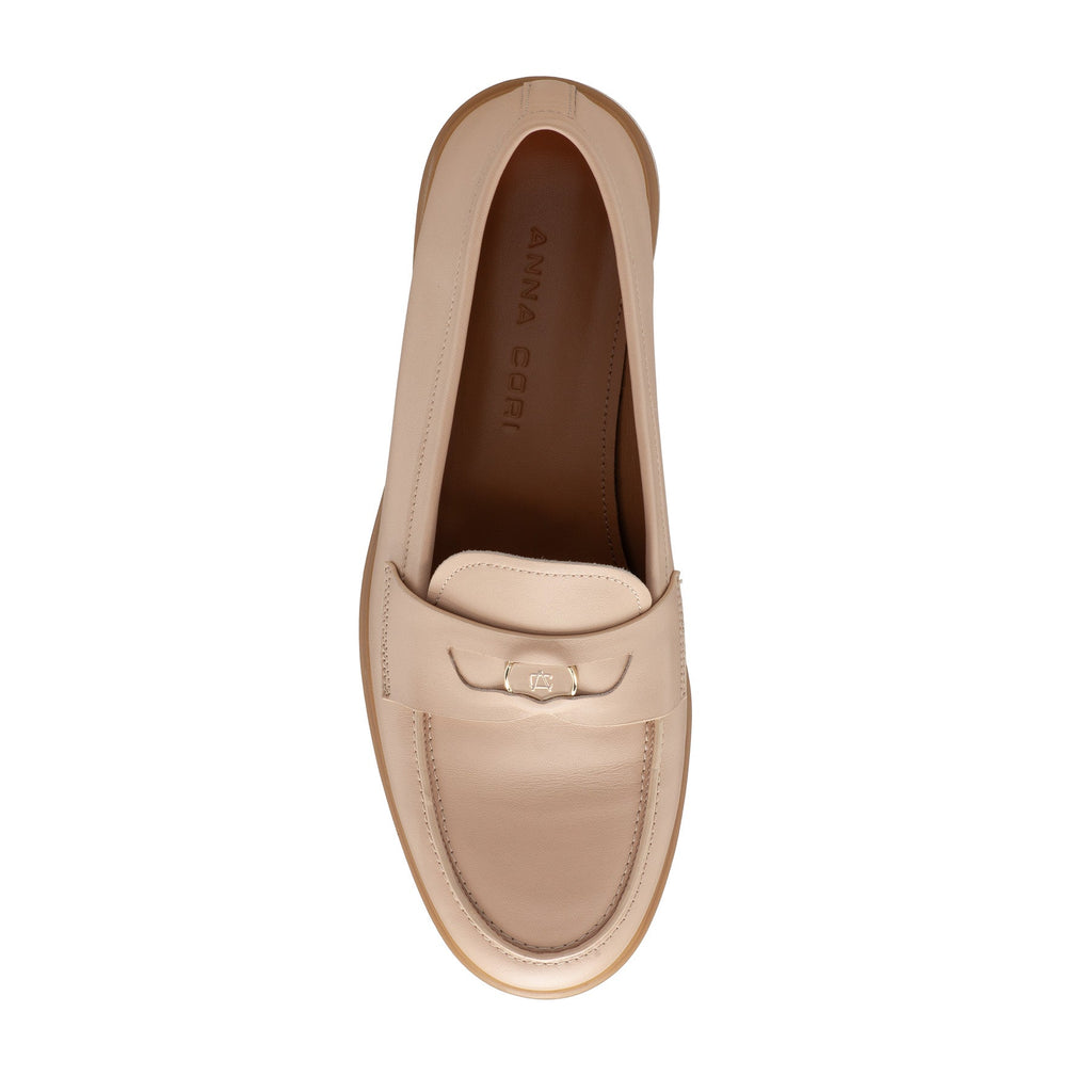 Pantofi Casual Dama 8003 Vitello Nude