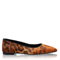 Balerini Dama 8182 Cavallino Leopard Camel+Maro
